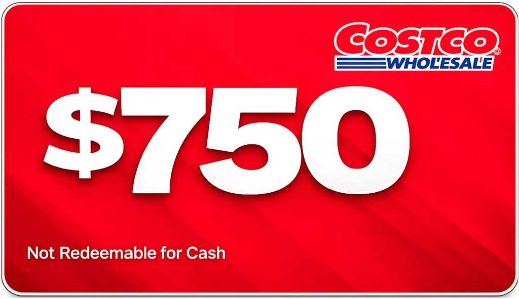 Costco Member Rewards - $750 credits